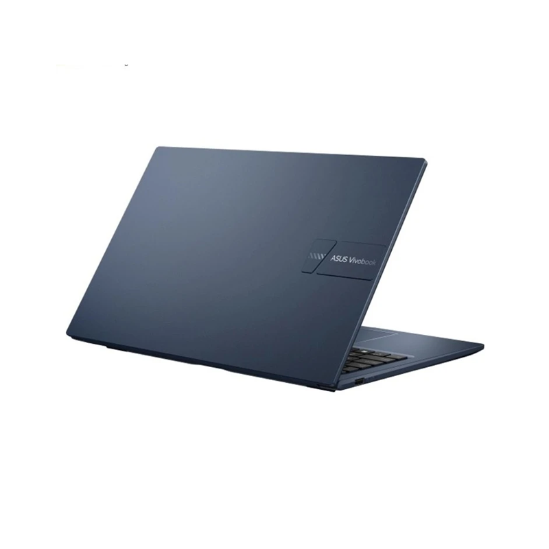 عکس پشت لپ‌تاپ ایسوس مدل Vivobook 15 X1504VA-NJ379 با پردازنده Core i7-1355U، رم 8GB DDR4 با فرکانس 3200MHz، حافظه SSD با ظرفیت 512GB، نمایشگر 15.6 اینچ TFT با وضوح Full HD سرمه ای رنگ