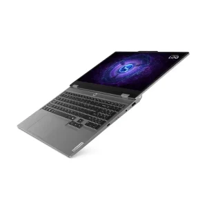 لپ‌تاپ لنوو مدل LOQ 15IRX9 با پردازنده Core i5-13450HX و گرافیک RTX3050 6GB، رم DDR5 24GB با فرکانس 4800MHz، حافظه SSD با ظرفیت 512GB، نمایشگر 15.6 اینچ IPS با وضوح Full HD و نرخ به‌روزرسانی 144Hz، دارای نور پس‌زمینه کیبورد، به همراه ماوس