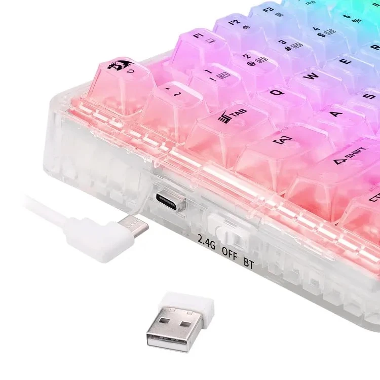 کیبورد مخصوص بازی ردراگون مدل ELF PRO K649CT کیبورد مخصوص بازی ردراگون مدل ELF PRO K649CT - تصویر 4