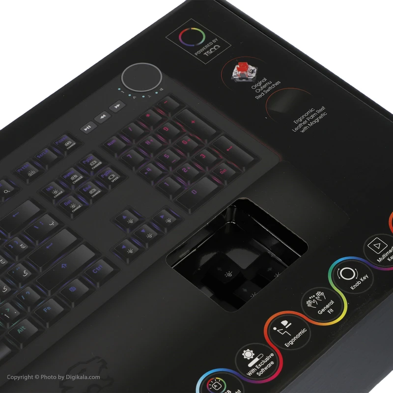 کیبورد مخصوص بازی تسکو مدل GK 8128 کیبورد مخصوص بازی تسکو مدل GK 8128 - تصویر 12
