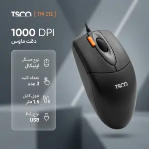 ماوس تسکو مدل TM 212
