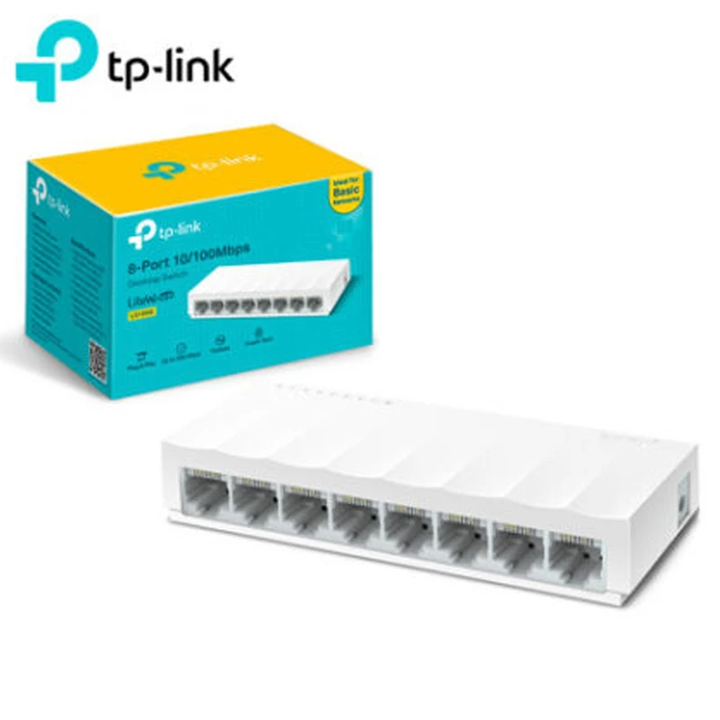 سوییچ 8 پورت مگابیتی و دسکتاپ تی پی-لینک مدل LS1008 سوییچ 8 پورت مگابیتی و دسکتاپ تی پی-لینک مدل LS1008 - تصویر 15