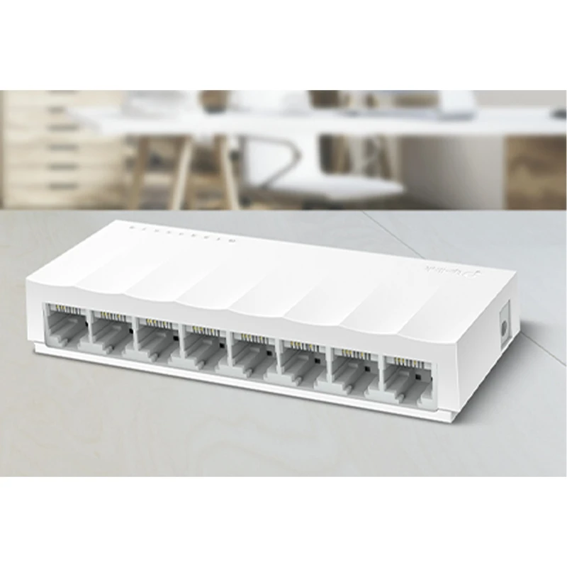 سوییچ 8 پورت مگابیتی و دسکتاپ تی پی-لینک مدل LS1008 سوییچ 8 پورت مگابیتی و دسکتاپ تی پی-لینک مدل LS1008 - تصویر 10